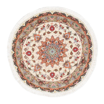 Tabriz - 50 Raj Mattan 100x100cm - Persisk matta