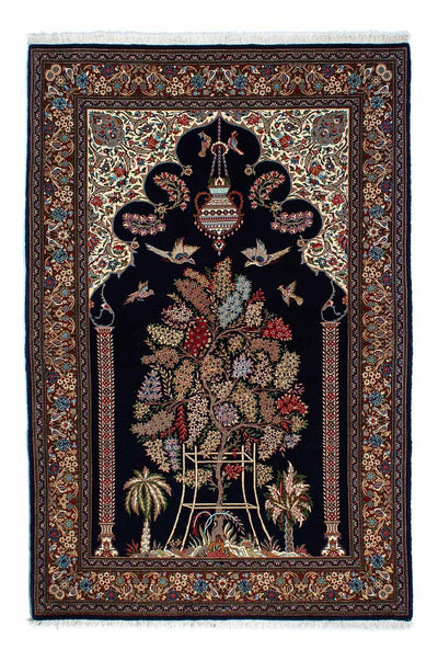 Qom Mattan 139x210cm - Persisk matta