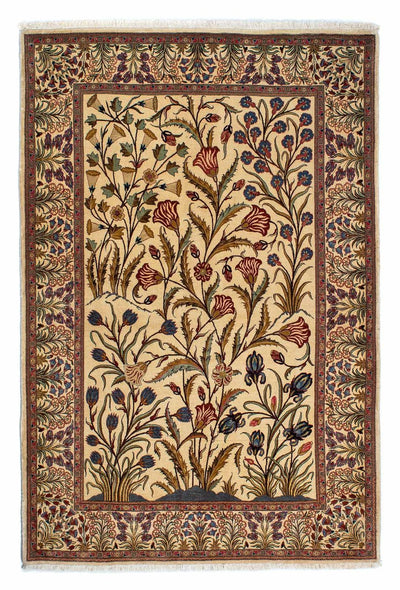 Qom Mattan 142x206cm - Persisk matta