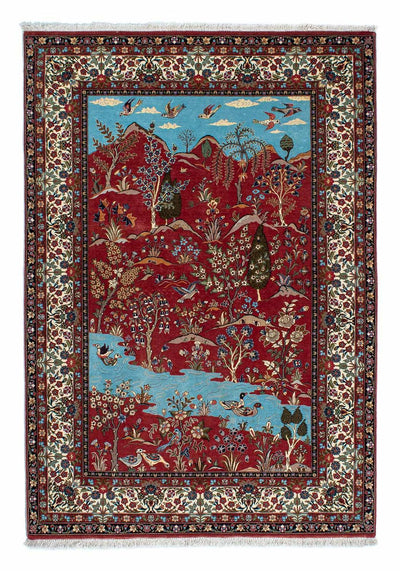 Qom Mattan 138x203cm - Persisk matta