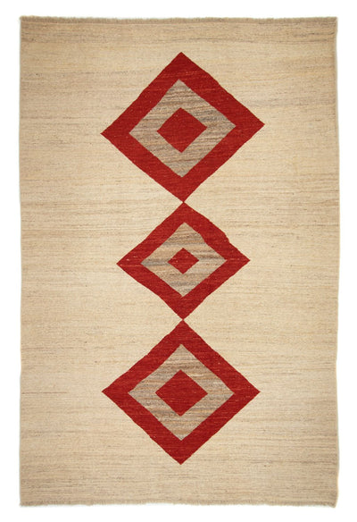 Persisk Gabbeh Mattan 196x292cm - Perserteppich Wollteppich