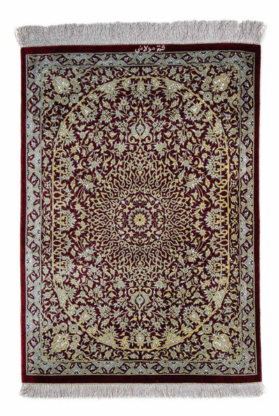 Qom Mattan 54x78cm - Persisk matta