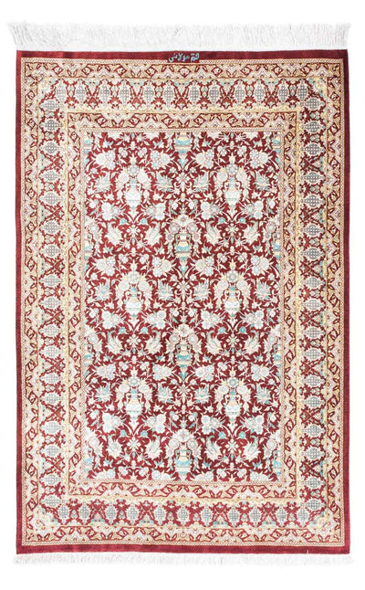 Qom Mattan 76x119cm - Persisk matta