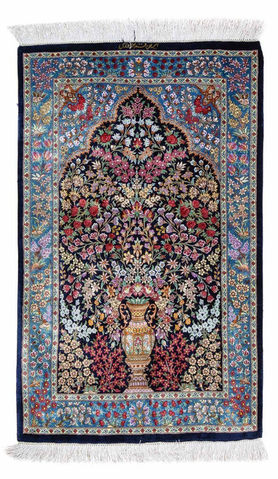 Qom Mattan 57x96cm - Persisk matta