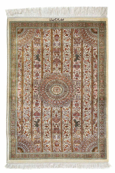 Qom Mattan 59x90cm - Persisk matta