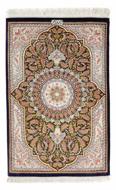 Qom Mattan 59x93cm - Persisk matta