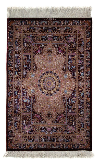 Qom Mattan 62x90cm - Persisk matta
