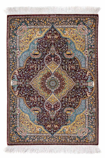 Qom Mattan 60x87cm - Persisk matta