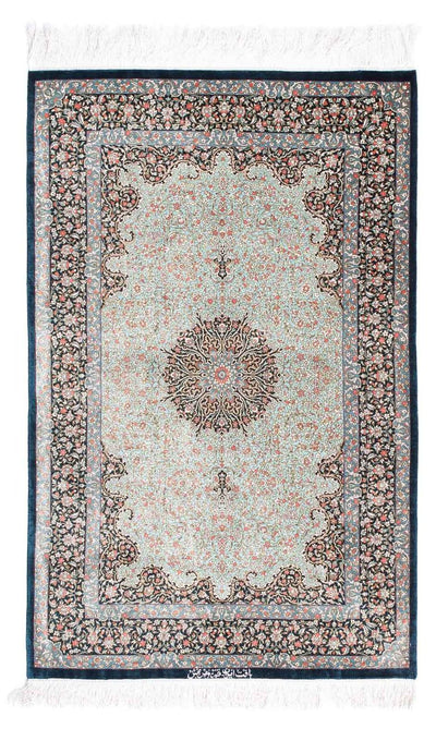 Qom Mattan 77x121cm - Persisk matta