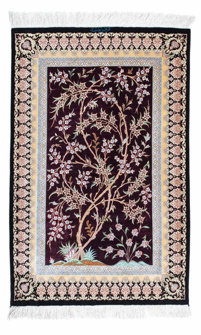 Qom Mattan 79x123cm - Persisk matta