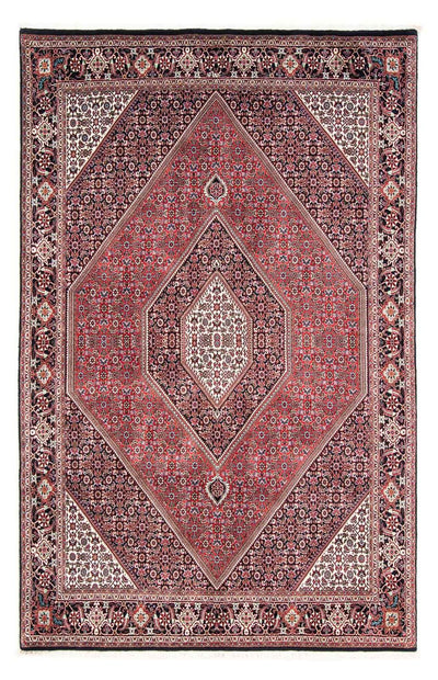 Bidjar Mattan 168x237cm - Persisk matta - ljusröd