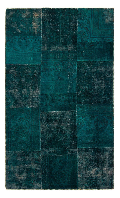 Patchwork-matta 131x205cm - Perserteppich Wollteppich