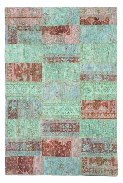 Patchwork-matta 182x270cm - Perserteppich Wollteppich