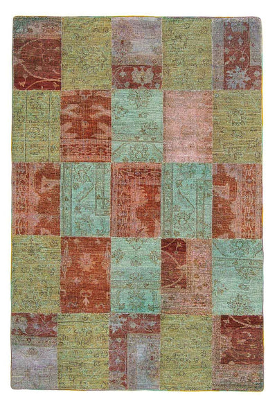 Patchwork-matta 150x223cm - Ullmatta