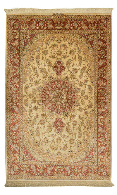 Qom silke Mattan 130x210cm - Oriental Carpet