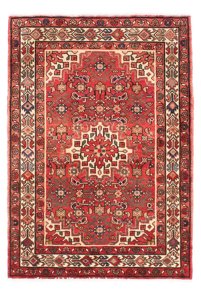 Hosseinabad Mattan 110x155cm - Persisk matta - röd