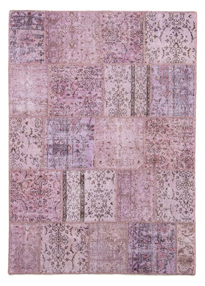 Patchwork-matta 170x240cm - Perserteppich Wollteppich