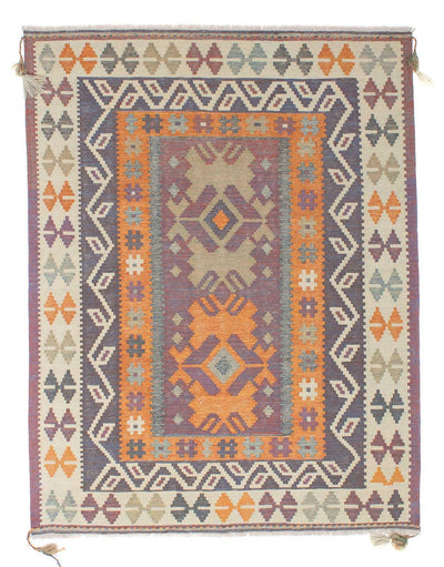Modern kilim Mattan 161x211cm - Ullmatta