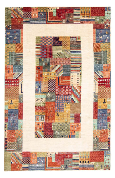 Loribaft Mattan 198x291cm - Perserteppich Wollteppich