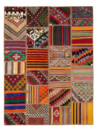 Patchwork-matta 168x238cm - Ullmatta