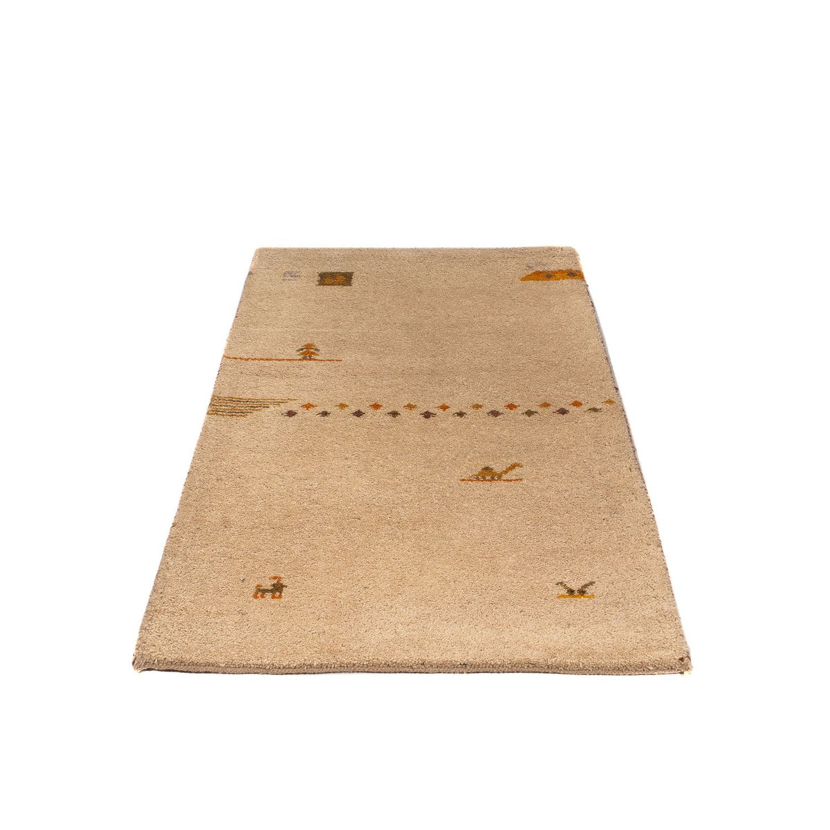 Gabbeh-matta - Indus - 120 x 70 cm - beige