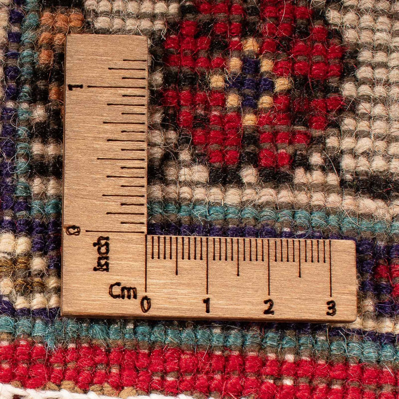 Persisk matta - Tabriz - 305 x 195 cm - mörkröd