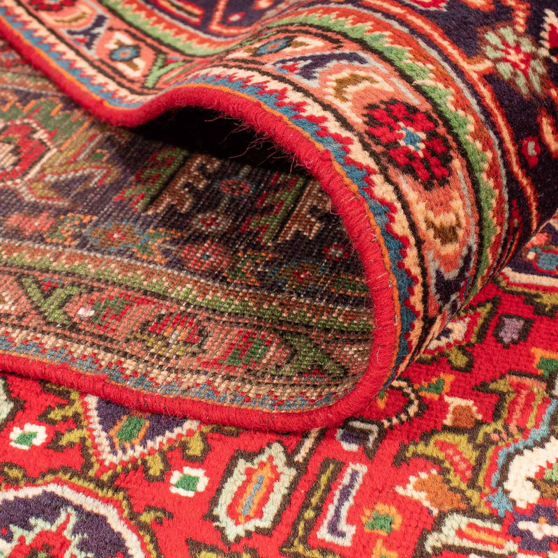 Persisk matta - Tabriz - 295 x 195 cm - mörkröd