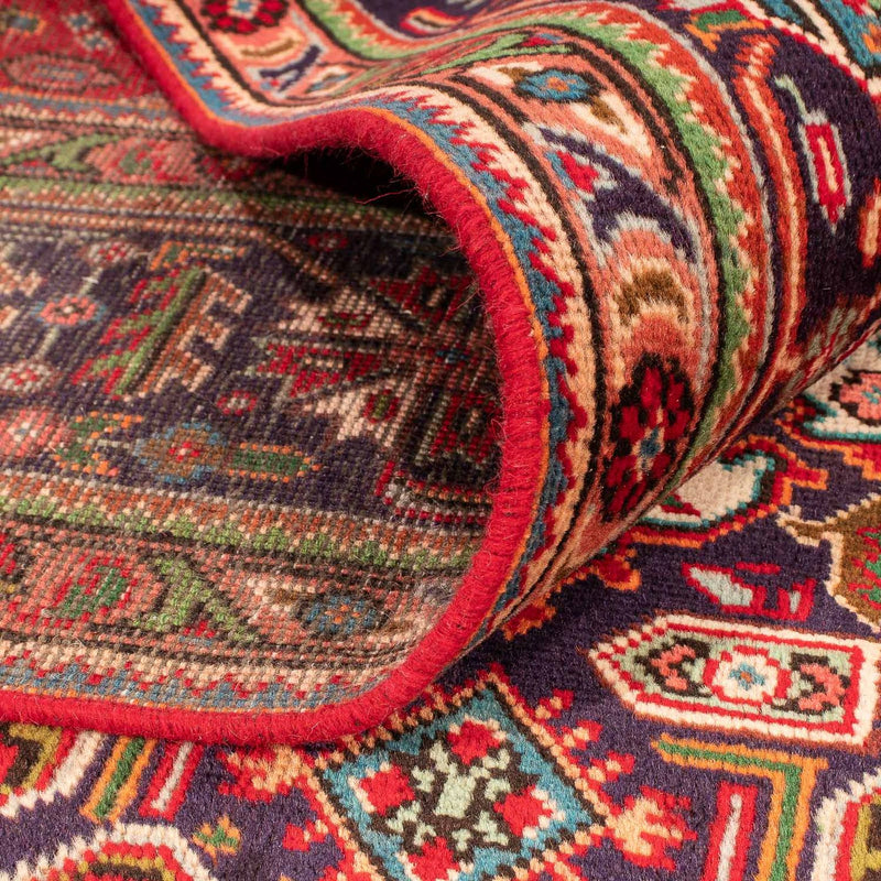 Persisk matta - Tabriz - 297 x 195 cm - mörkröd