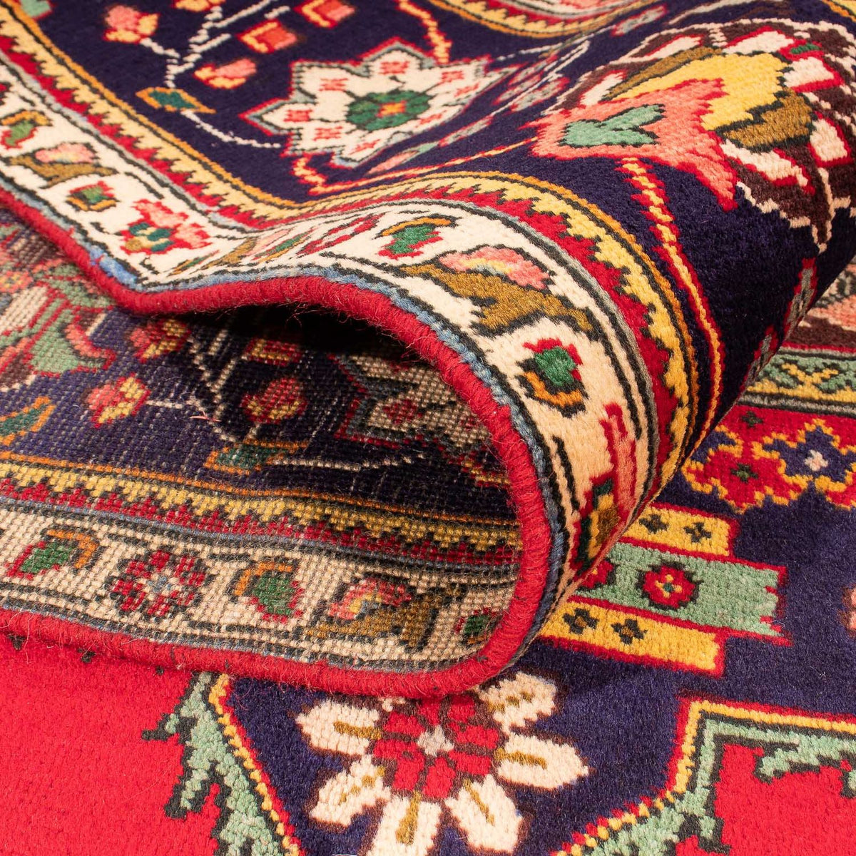 Persisk matta - Tabriz - 297 x 197 cm - mörkröd