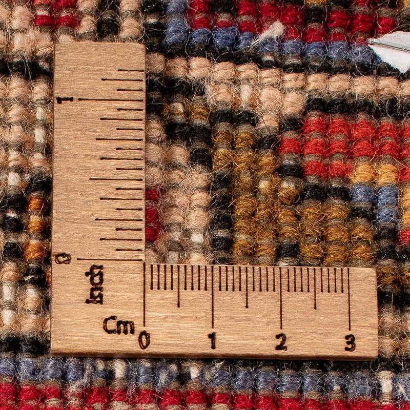 Persisk matta - Tabriz - 297 x 197 cm - mörkröd