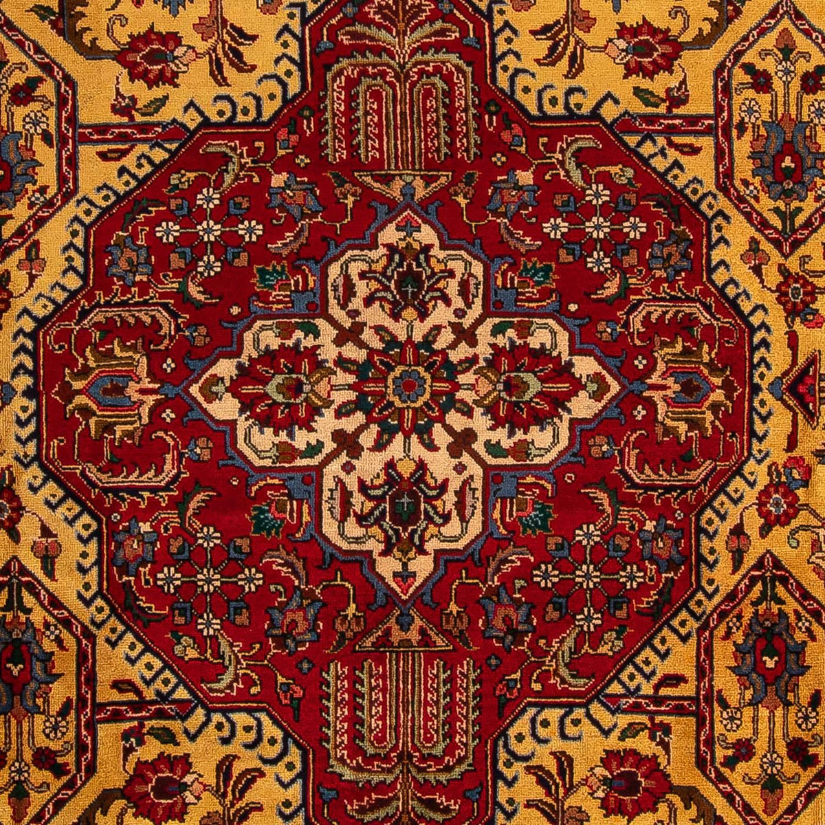 Persisk matta - Tabriz - 397 x 297 cm - beige