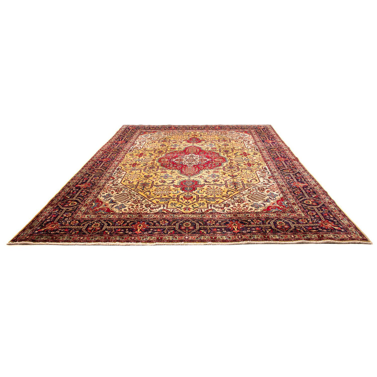 Persisk matta - Tabriz - 397 x 297 cm - beige