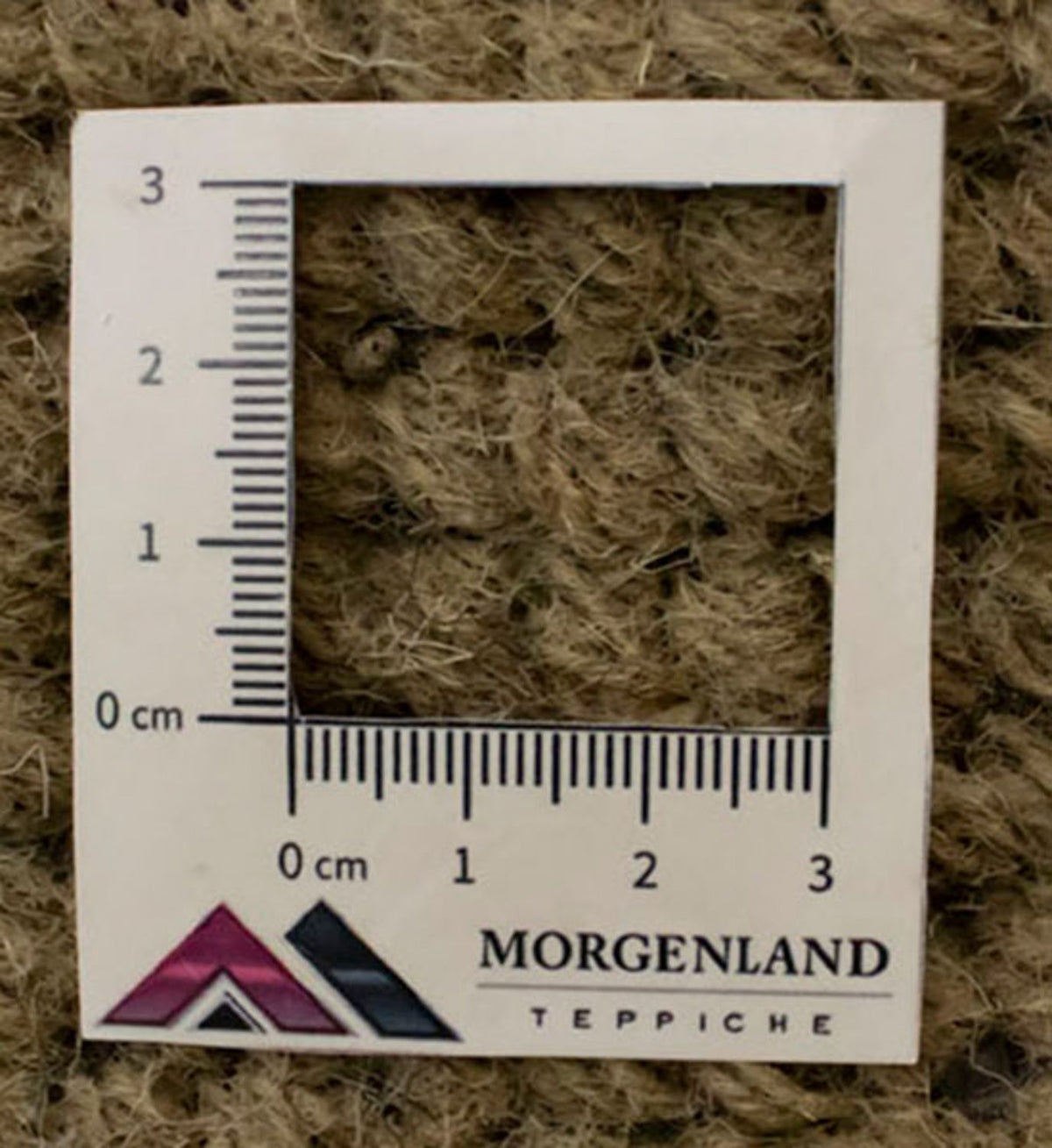 Nepal mattan - 140 x 70 cm - ljusbrun