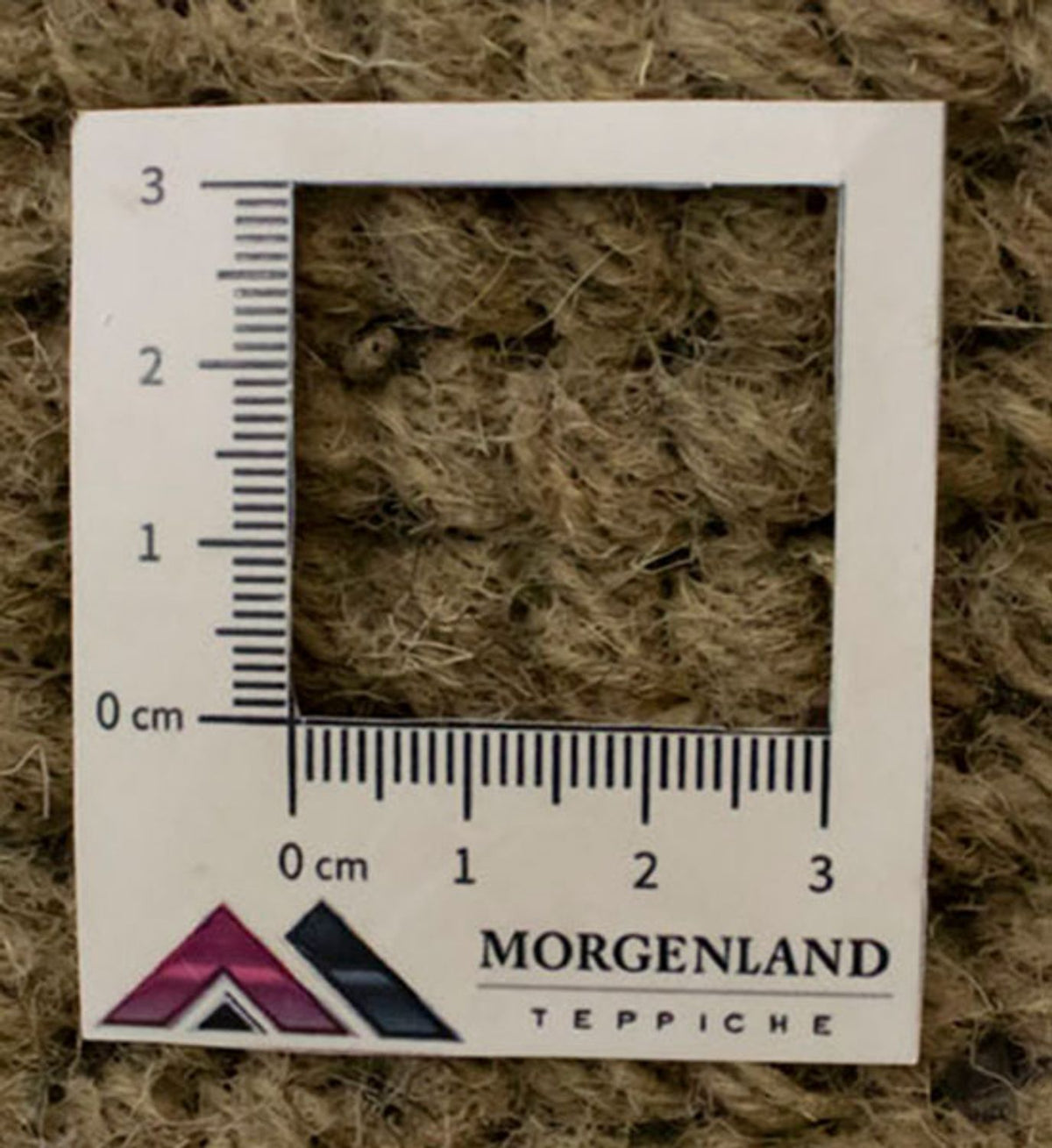 Nepal mattan - 140 x 70 cm - ljusbrun