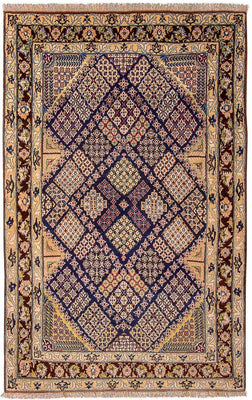Persisk matta - Isfahan - Premium - 143 x 92 cm - blå