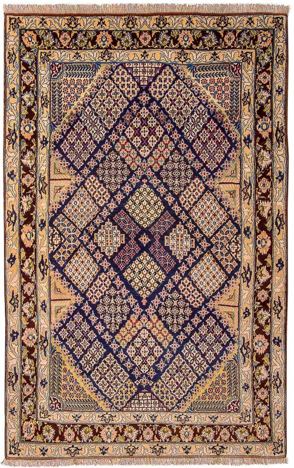 Persisk matta - Isfahan - Premium - 143 x 92 cm - blå