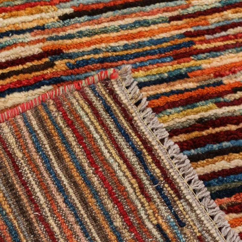 Kelim Carpet - Splash - 122 x 94 cm - flerfärgad