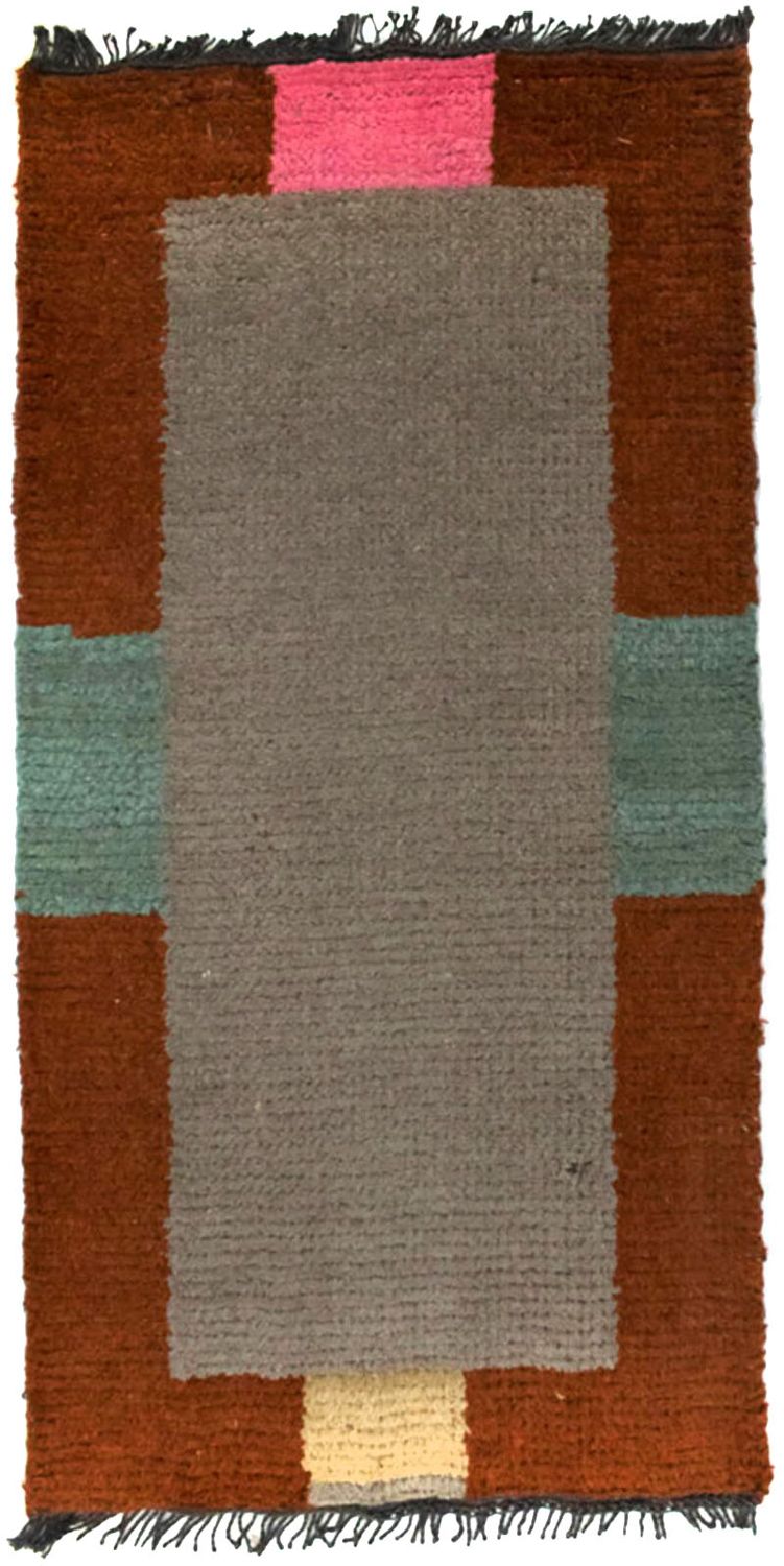 Nepal mattan - 140 x 70 cm - silver