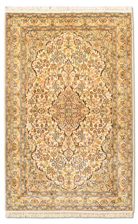 Sidenmatta - Kashmir Silk - 153 x 94 cm - beige