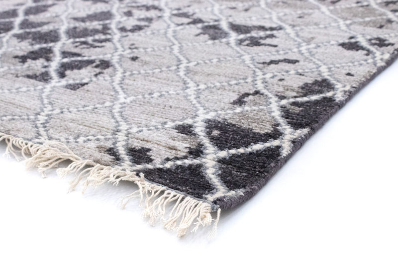 Designermatta - 271 x 181 cm - silver