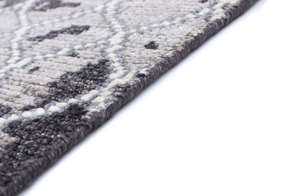 Designermatta - 271 x 181 cm - silver