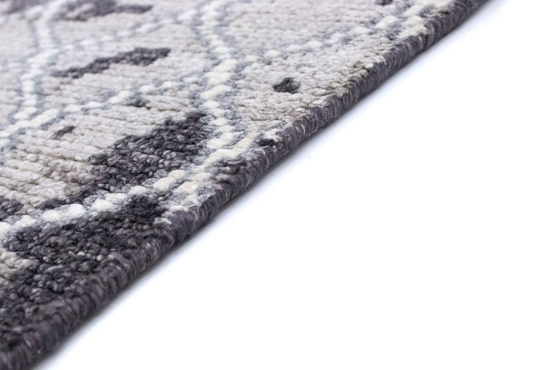 Designermatta - 271 x 181 cm - silver