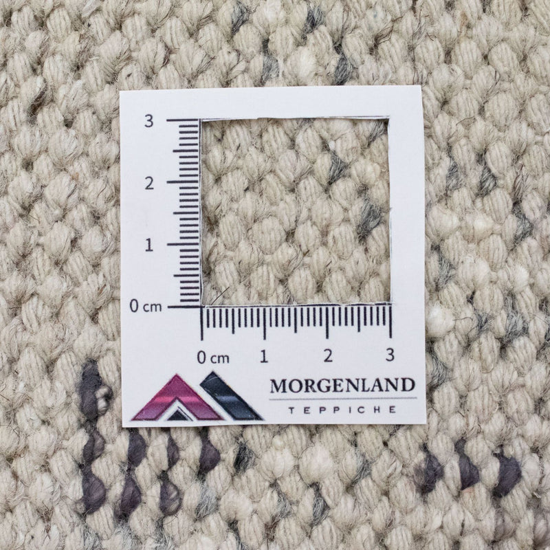 Designermatta - 271 x 181 cm - silver