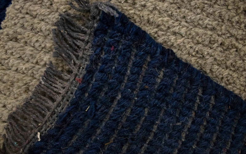 Nepal mattan - 140 x 70 cm - brun