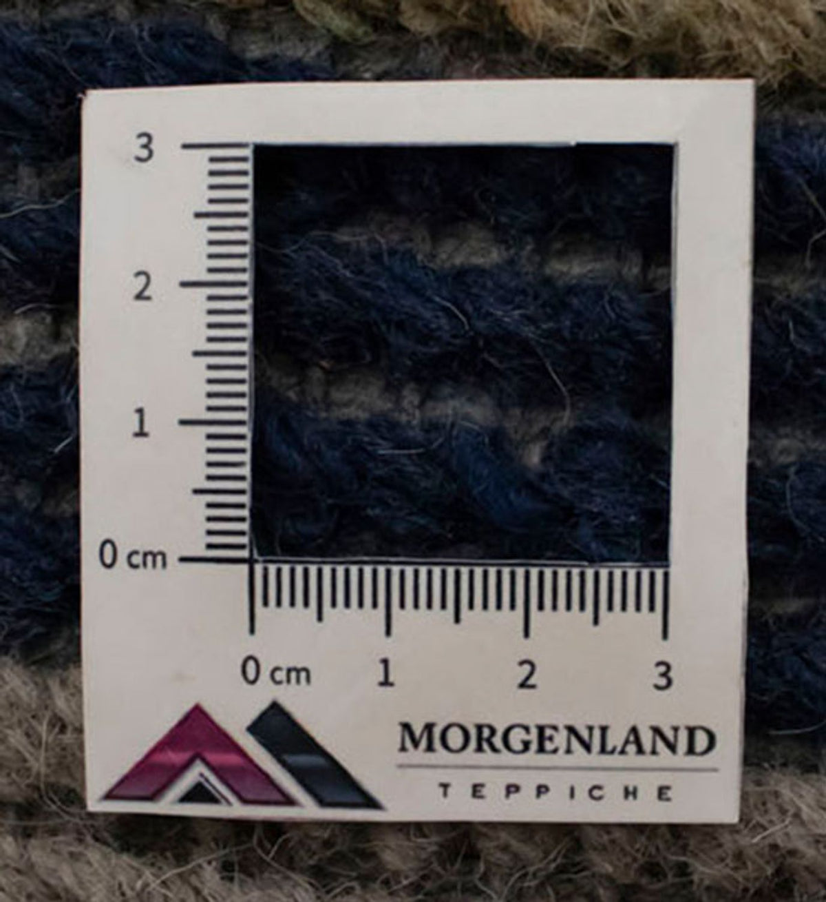 Nepal mattan - 140 x 70 cm - brun