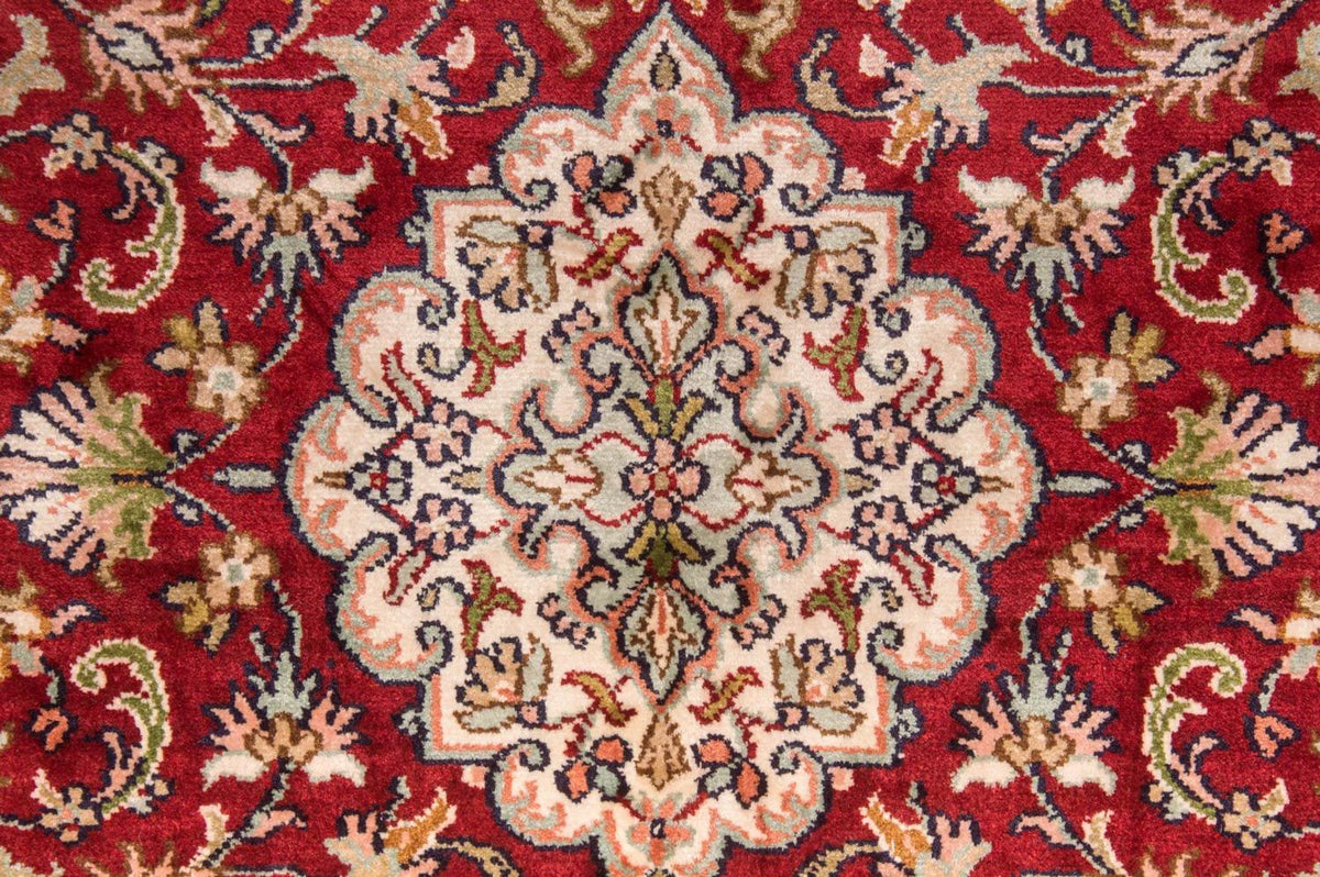 Sidenmatta - Kashmir Silk - 120 x 80 cm - röd