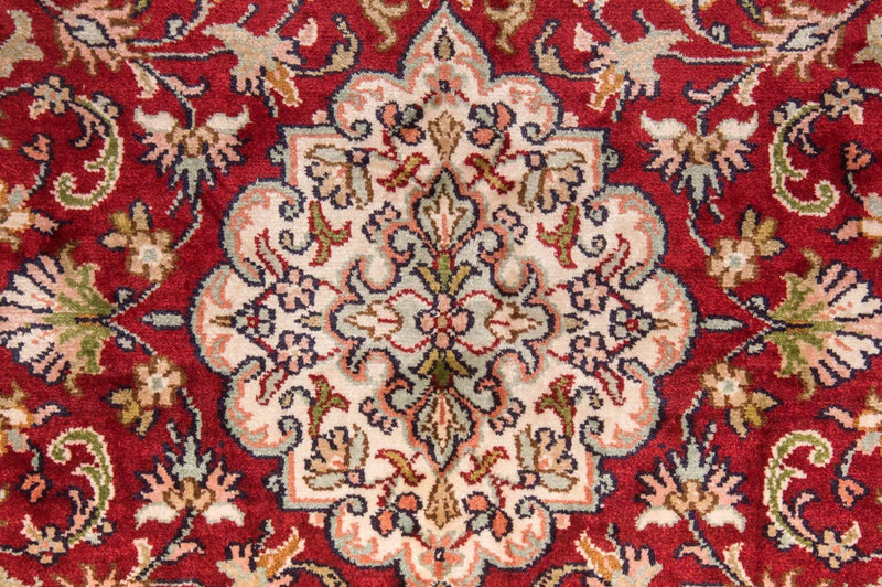 Sidenmatta - Kashmir Silk - 120 x 80 cm - röd