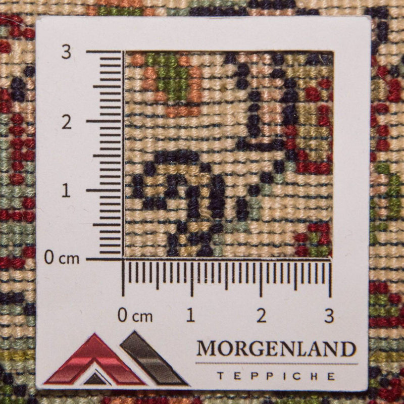 Sidenmatta - Kashmir Silk - 120 x 80 cm - röd