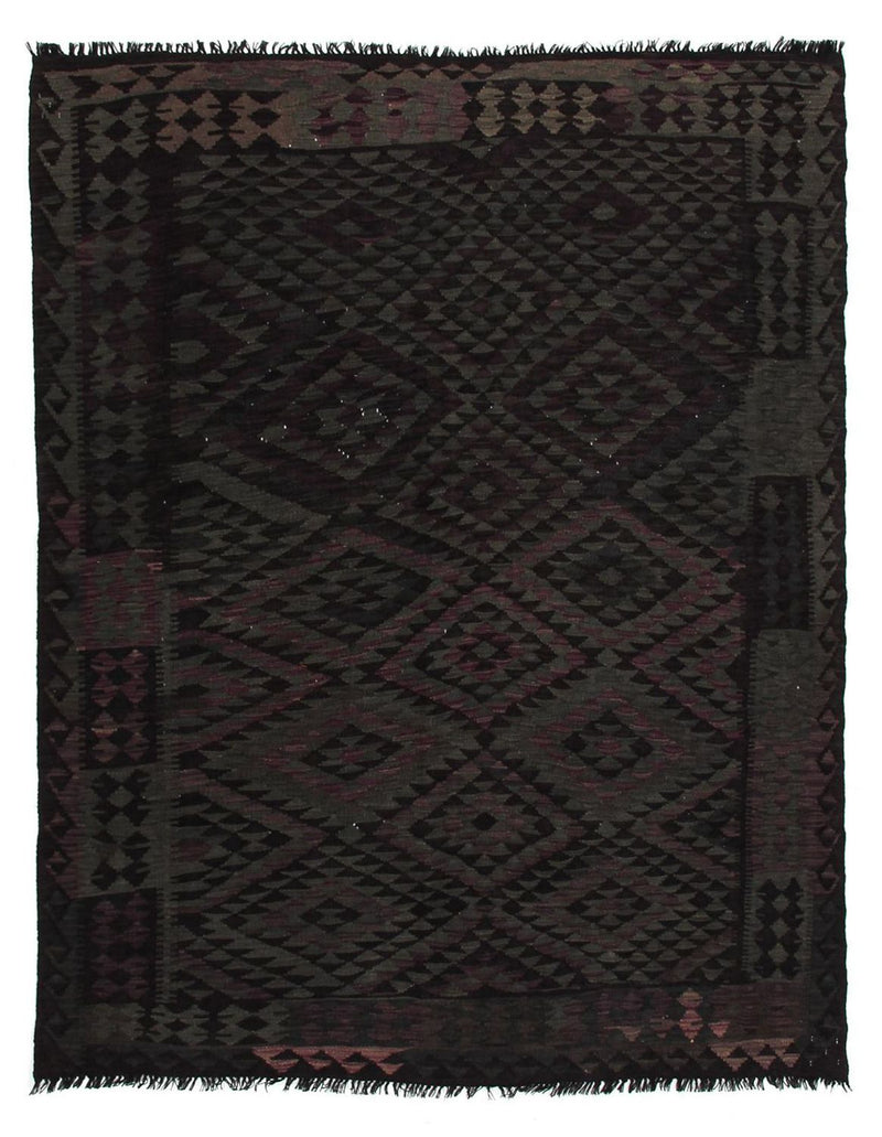 Kelim Carpet - Splash - 212 x 162 cm - flerfärgad