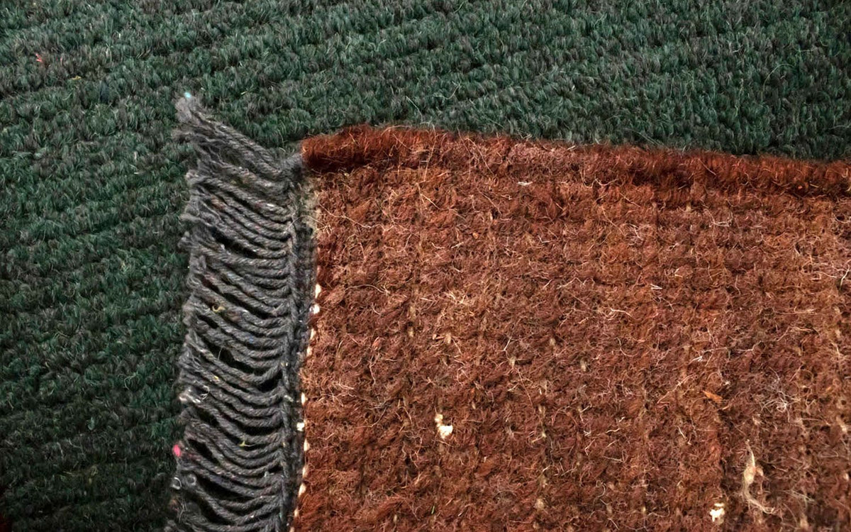 Nepal mattan - 140 x 70 cm - grön